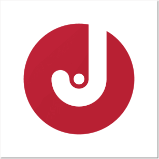J Logo Posters and Art